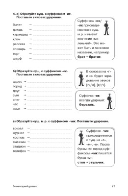 Как строятся русские слова?