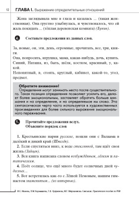 Синтаксис. Практическое пособие по русскому языку как иностранному