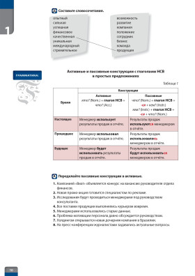 Русский язык для делового общения. В1. Учебник