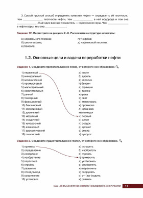 Язык специальности на уроке русского языка. Введение в нефтепереработку